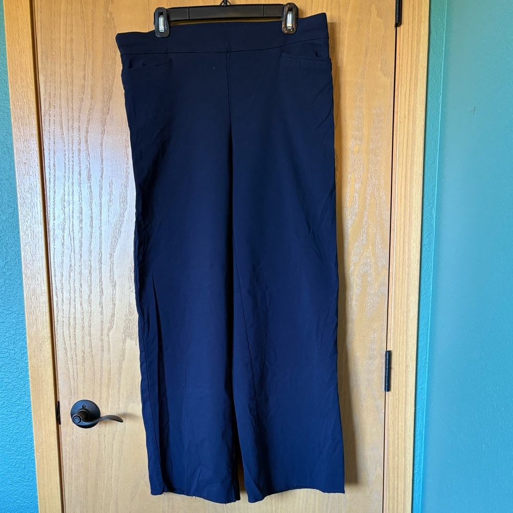 Chico's Navy Wide Leg Pants